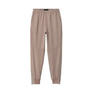 Rag & Bone Crepe Jogger Relaxed Fit High Rise Pant Clay Color Size Small